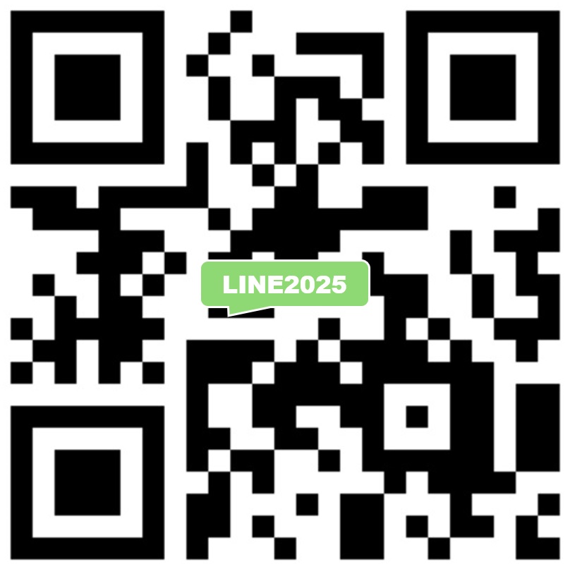 二重まる学習塾のLINE公式アカウントにアクセスできるQRコード