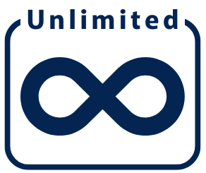 授業回数に制限なく学べる総合型選抜専門塾の学習体制を示すアイコン